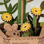 Wooden Sunflower Assembly Craft Kit – DIY Model – view 15