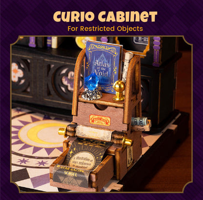 Wooden-Town Curio Corner 3D Wooden Puzzle DIY Miniature Kit2