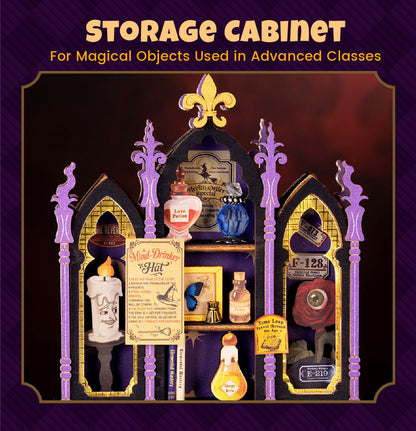 Wooden-Town Curio Corner 3D Wooden Puzzle DIY Miniature Kit5