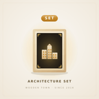 Architecture Set — 3 Wooden Landmark Kits – 3D wooden model kit
