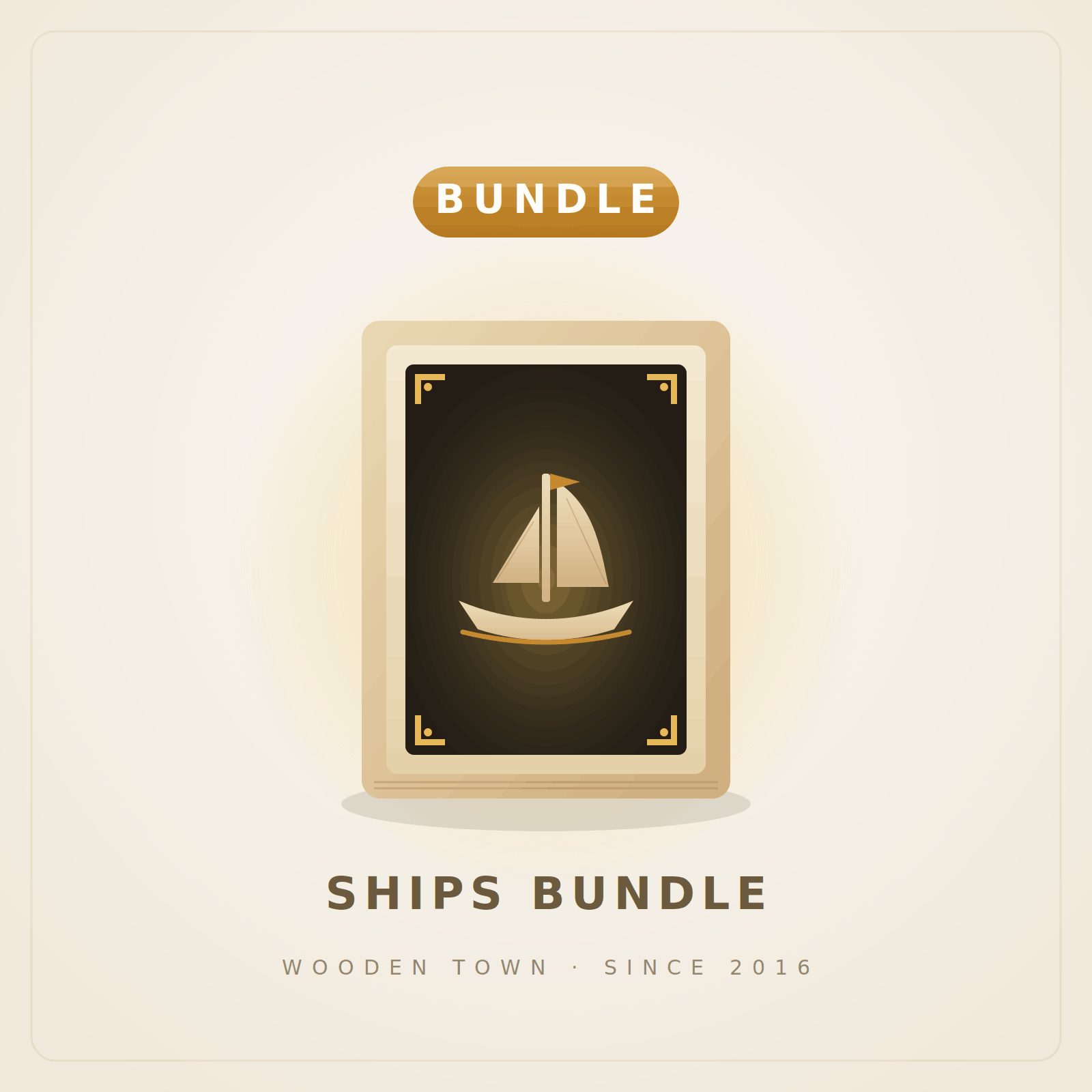 Wooden Town - Ships Bundle - 3 Wooden Ship Model Kits1