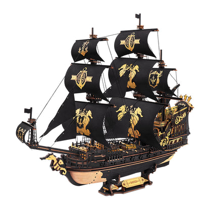 Wooden Town - Ships Bundle - 3 Wooden Ship Model Kits3