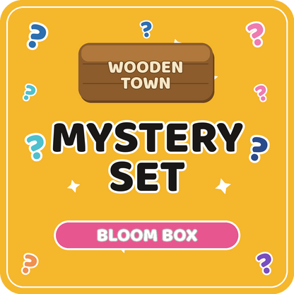 Wooden Town Mystery Set — Surprise 3D Wood Model Kit 1
