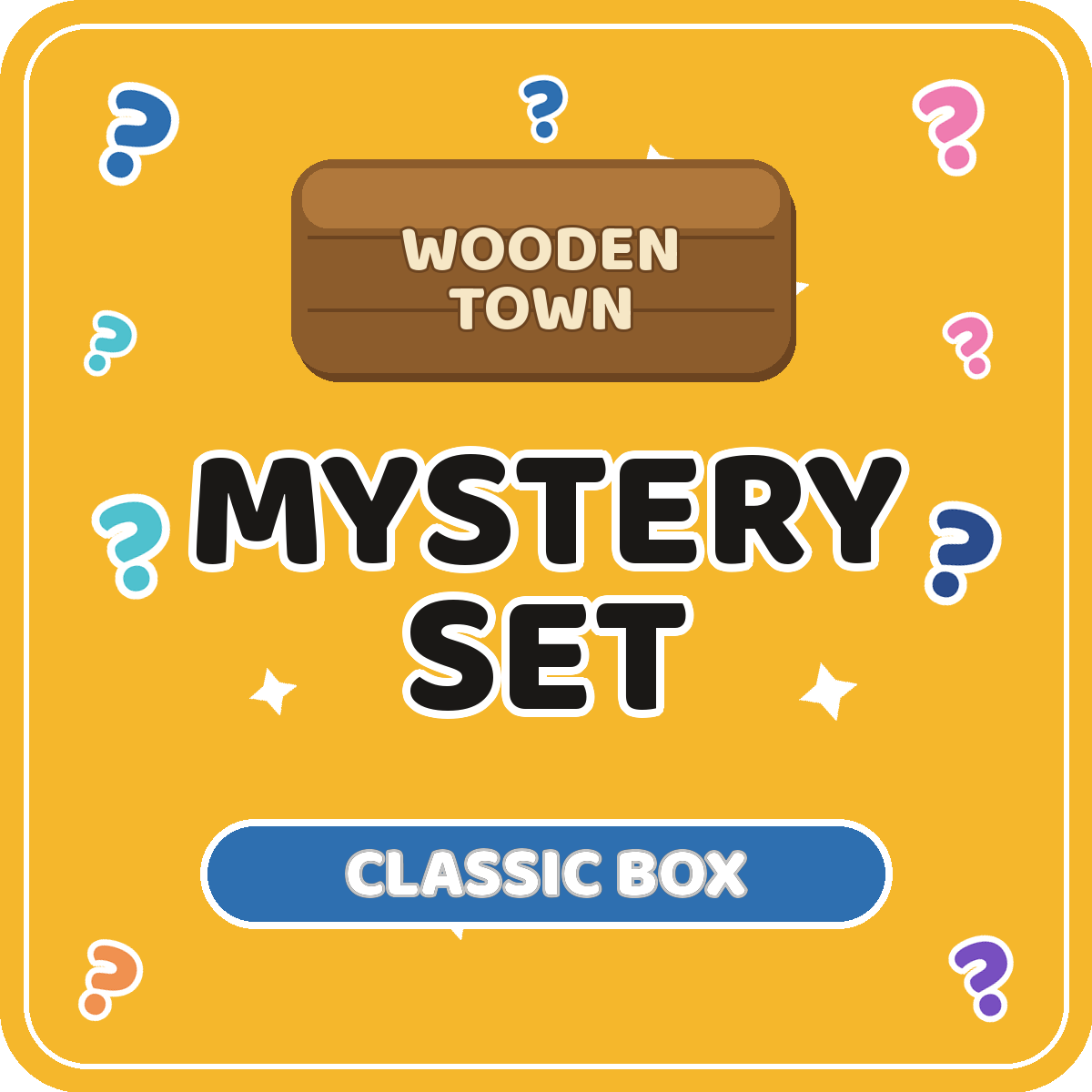 Wooden Town Mystery Set — Surprise 3D Wood Model Kit 2