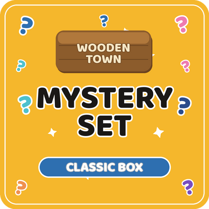 Wooden Town Mystery Set — Surprise 3D Wood Model Kit 2