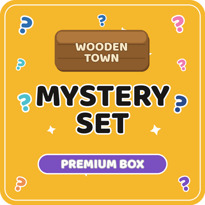 Wooden Town Mystery Set — Surprise 3D Wood Model Kit 4