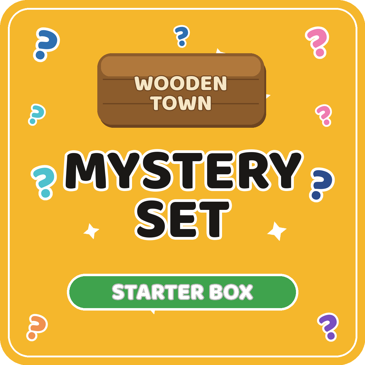 Wooden Town Mystery Set — Surprise 3D Wood Model Kit 5
