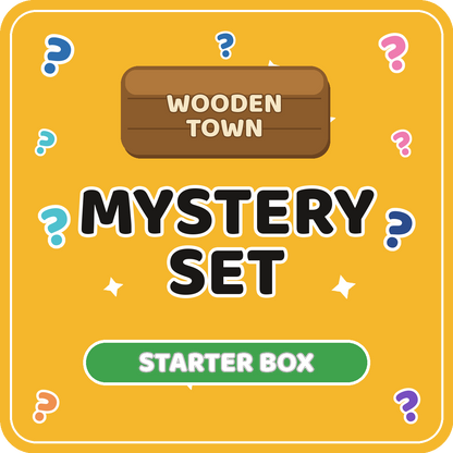 Wooden Town Mystery Set — Surprise 3D Wood Model Kit 5