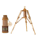 Wooden Telescope DIY Model – view 12
