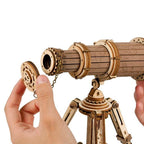 Wooden Telescope DIY Model – view 13