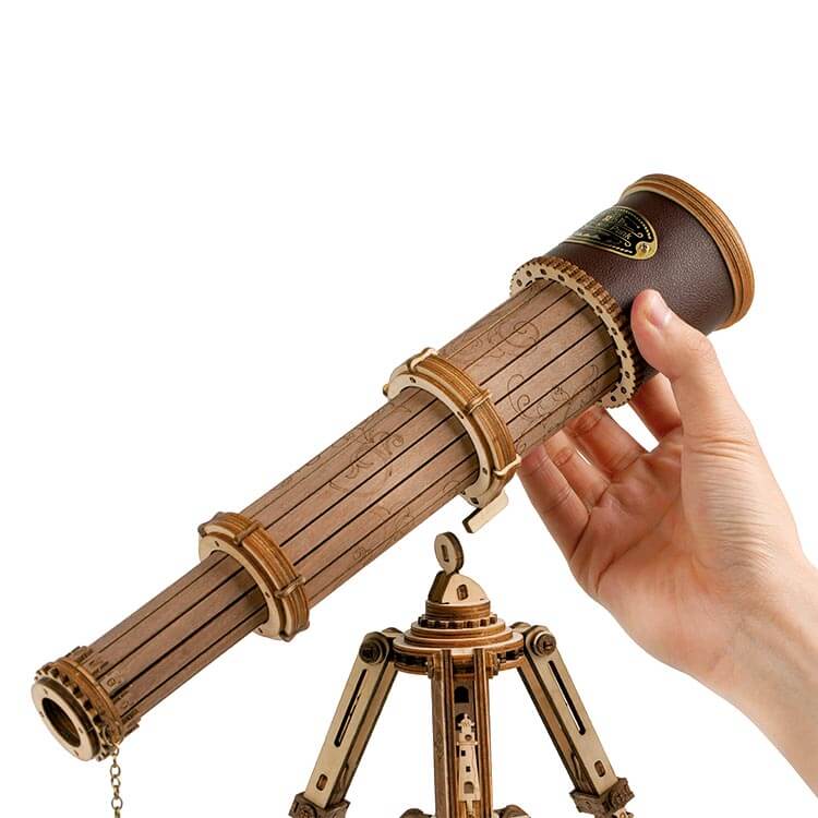Wooden Telescope DIY Model – view 14