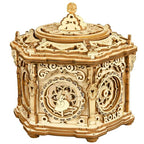 Swan Lake Hexagonal Music Box Kit – 3D wooden model kit