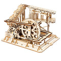 Marble Run: Pipeline Coaster — Light Wood Plywood Puzzle (239 pcs) – 3D wooden model kit