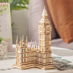 Big Ben Plywood Model Kit — Lighted 220‑Piece Easy Build – view 3