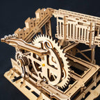 Marble Run: Pipeline Coaster — Light Wood Plywood Puzzle (239 pcs) – view 3