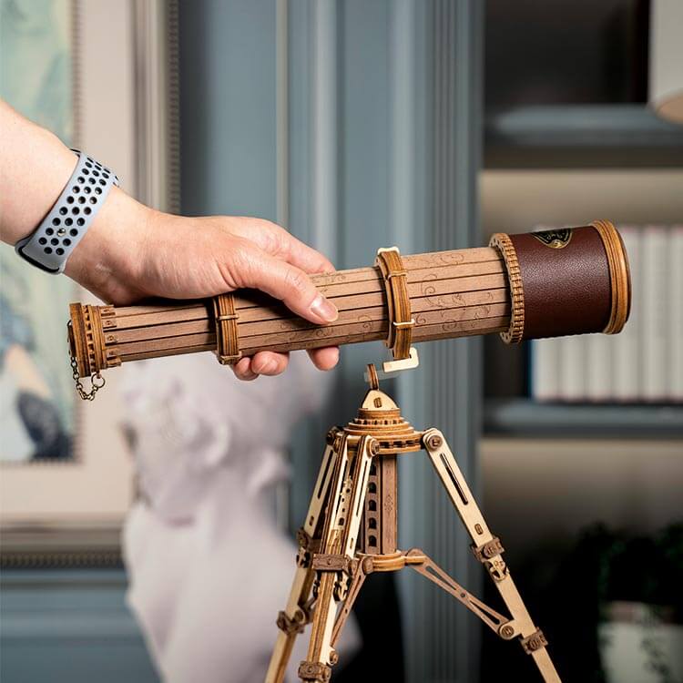 Wooden Telescope DIY Model – view 19