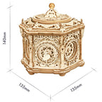 Swan Lake Hexagonal Music Box Kit – view 2
