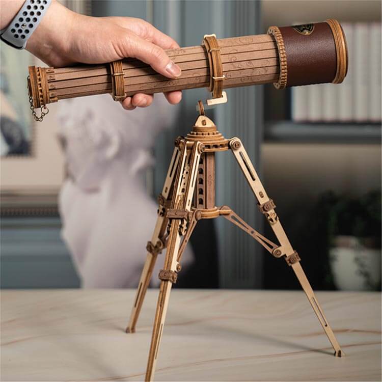 Wooden Telescope DIY Model – view 5