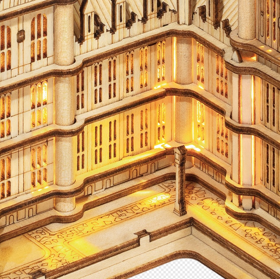 Big Ben Plywood Model Kit — Lighted 220‑Piece Easy Build – view 4