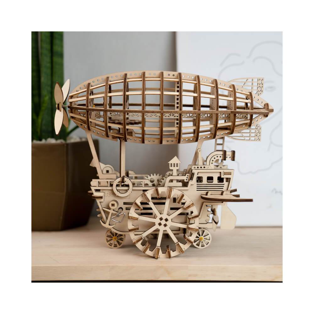 Mechanics Airship Plywood Model Kit – view 22