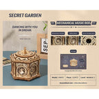 Swan Lake Hexagonal Music Box Kit – view 3