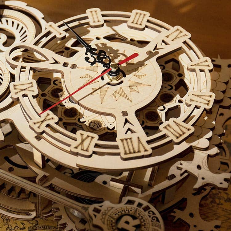 Wooden Owl Clock Kit – view 3