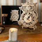 Wooden Owl Clock Kit – view 6