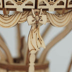 Natural Wood Hot Air Balloon DIY Model – view 5