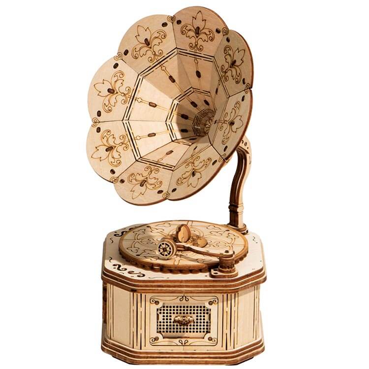Plywood Gramophone Model Kit – view 6