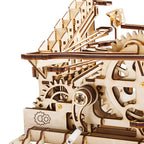 Marble Run Roller Coaster Kit — Birch Plywood, Natural Light Wood – view 7