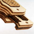 Wooden 3D Puzzle Revolver Kit (Plywood) – view 5