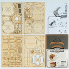 Plywood Gramophone Model Kit – view 7