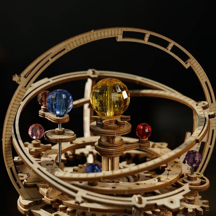 Starry Sky (music box) | wooden construction kit | Wooden Town