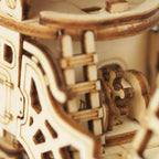 Steampunk Airship Plywood Model Kit — Natural Wood Finish – view 7