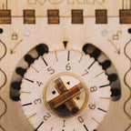 Treasure Box with Numerical Code — Wooden Plywood Puzzle Kit (Natural) – view 13