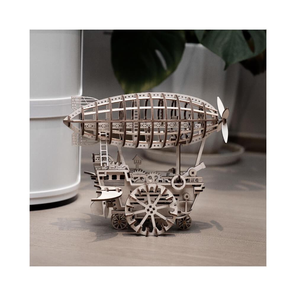 Mechanics Airship Plywood Model Kit – view 25