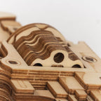 Wooden 3D Puzzle Revolver Kit (Plywood) – view 7