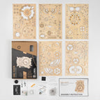Wooden Owl Clock Kit – view 8