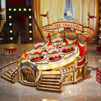Tilt-A-Whirl Wooden Tea Cups Model – view 3