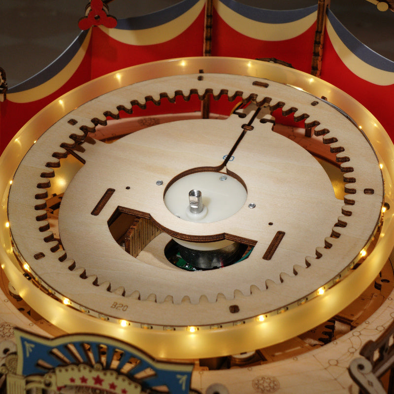Tilt-A-Whirl Wooden Tea Cups Model – view 8