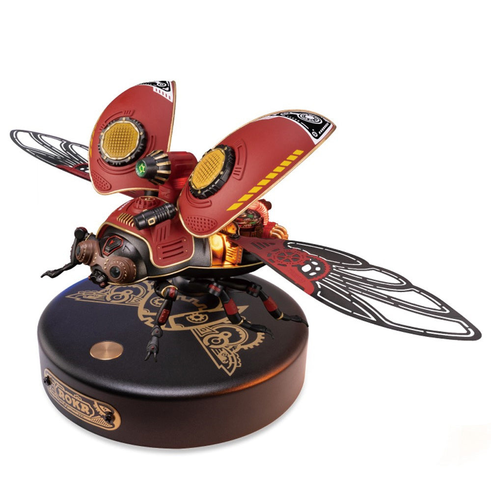 Scout Beetle — Steampunk Mechanical Beetle Model (ABS, PVC, Metal) – 3D model kit